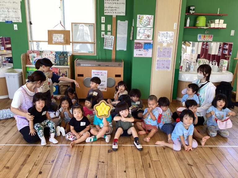 あめ組(2歳児)交流会